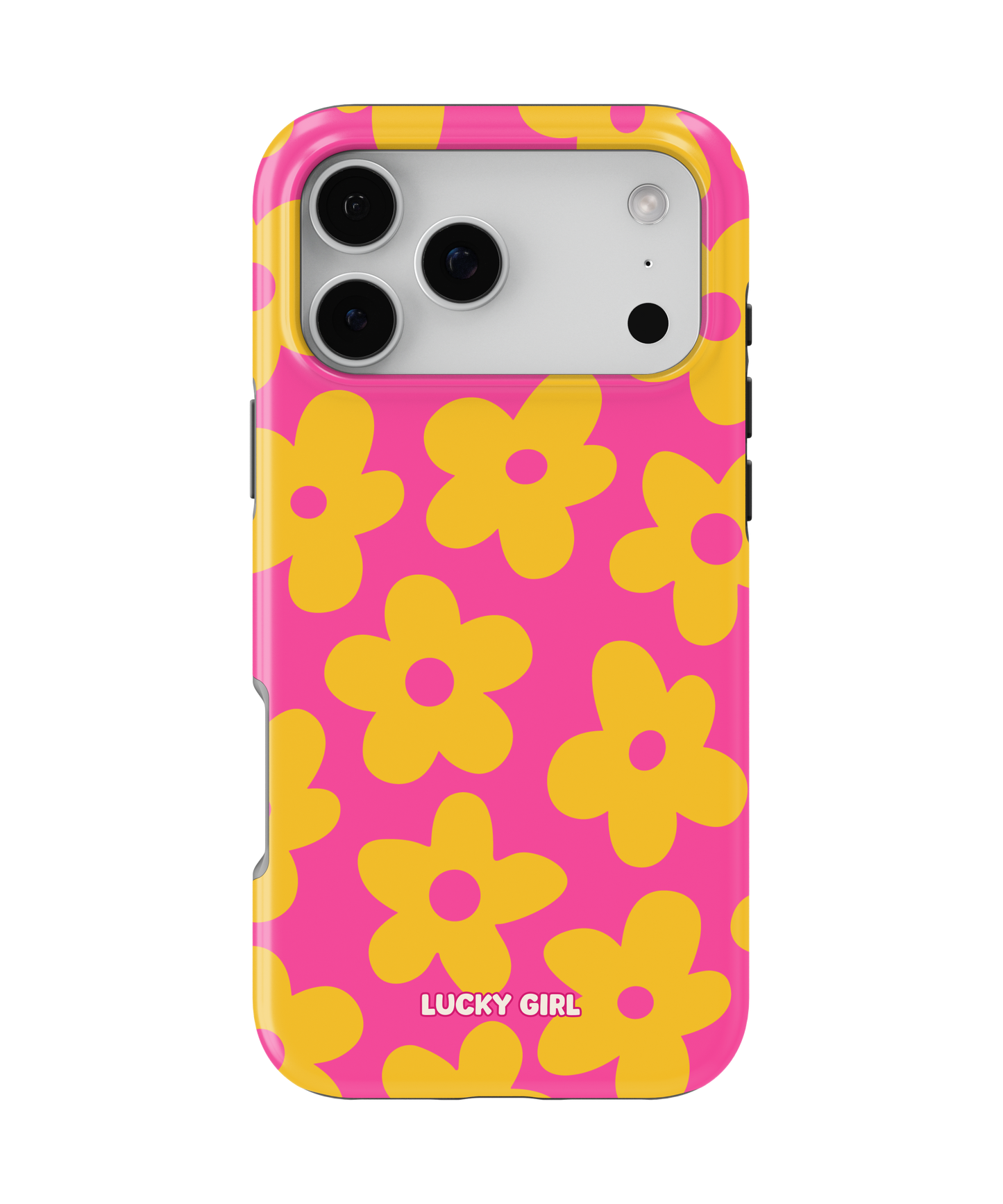 Pink Lemonade Big Blooms Phone Case