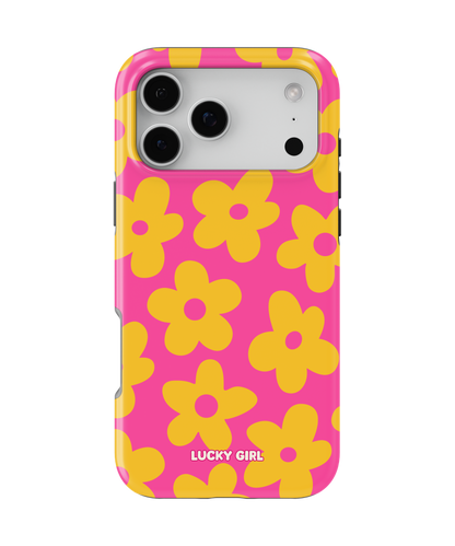 Pink Lemonade Big Blooms Phone Case