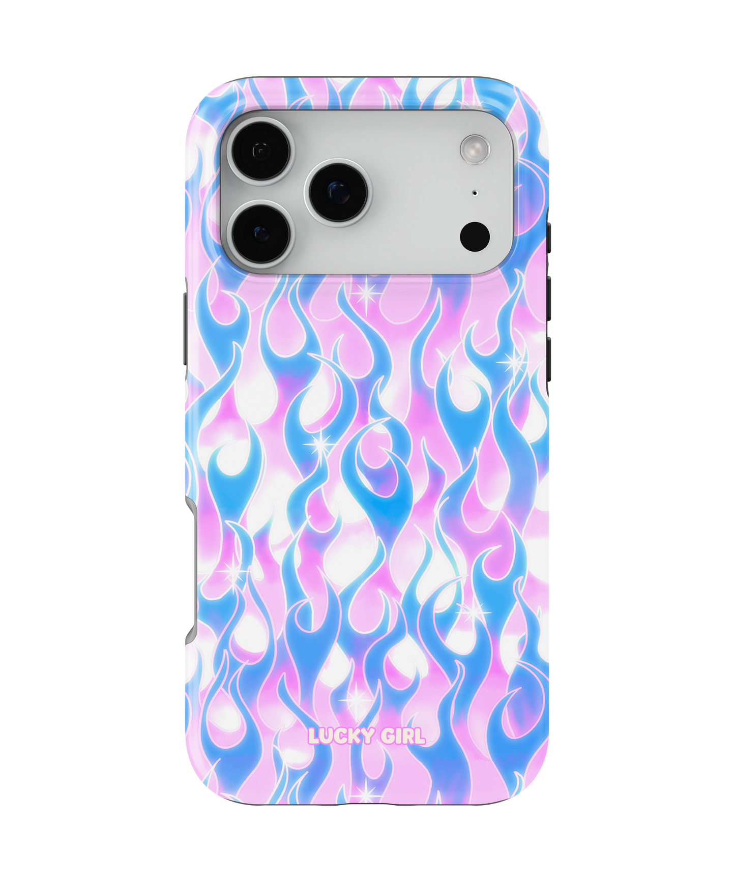 Ultraviolet Flames Phone Case