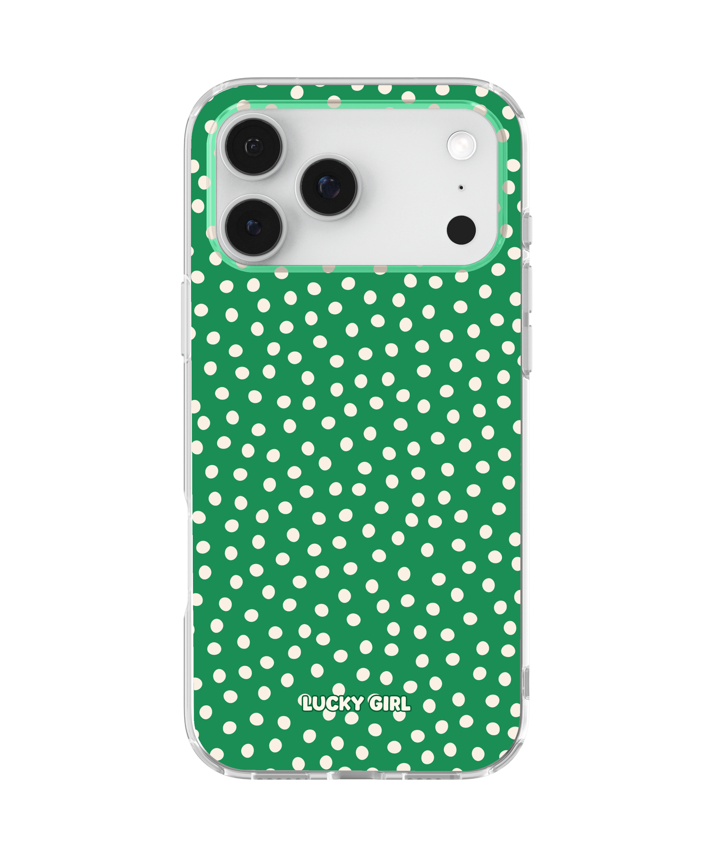 Emerald City Dots Clear Case Insert