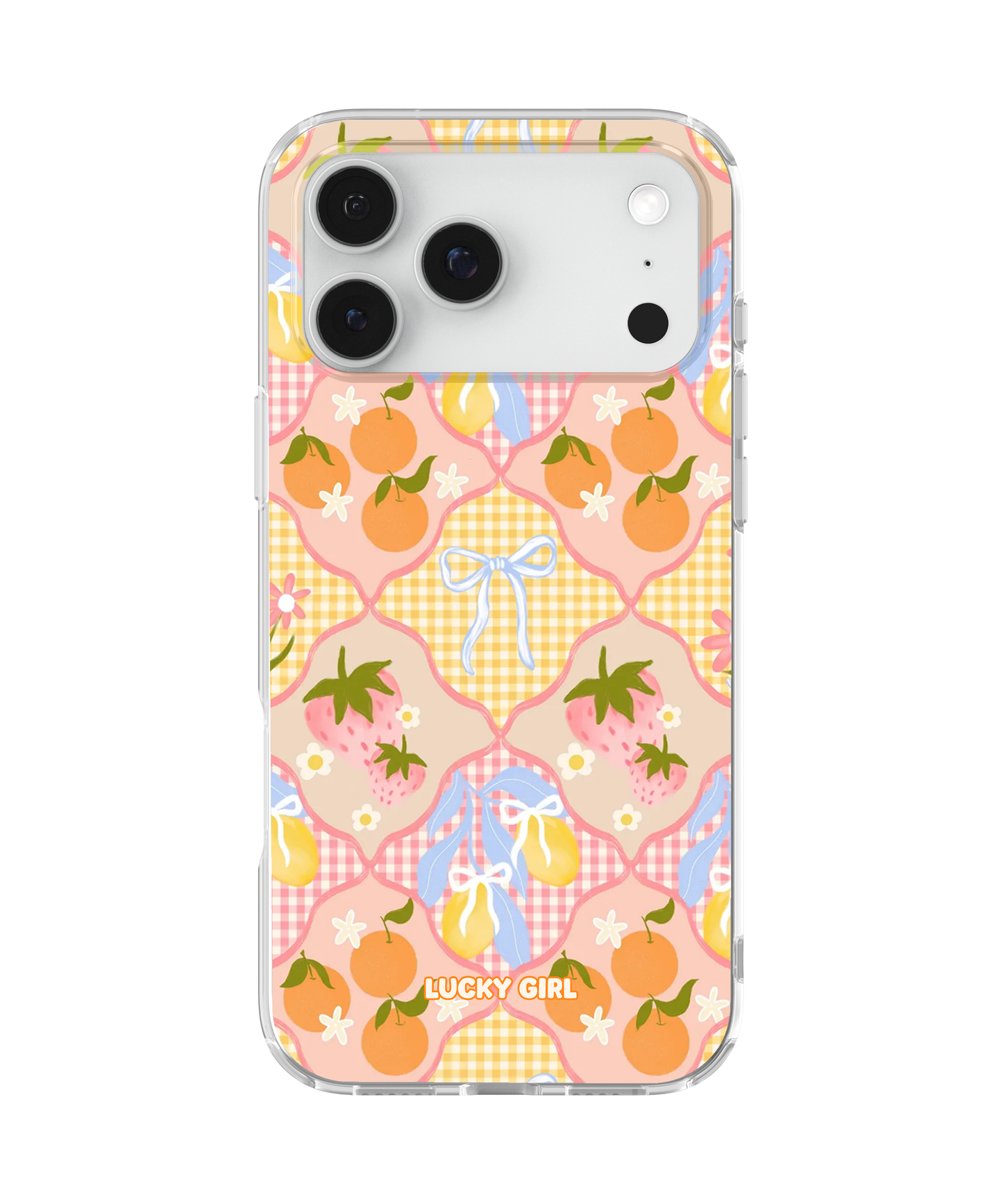 Gingham Grove Clear Case Insert
