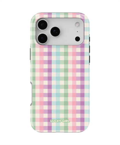 Pastel Gingham Phone Case