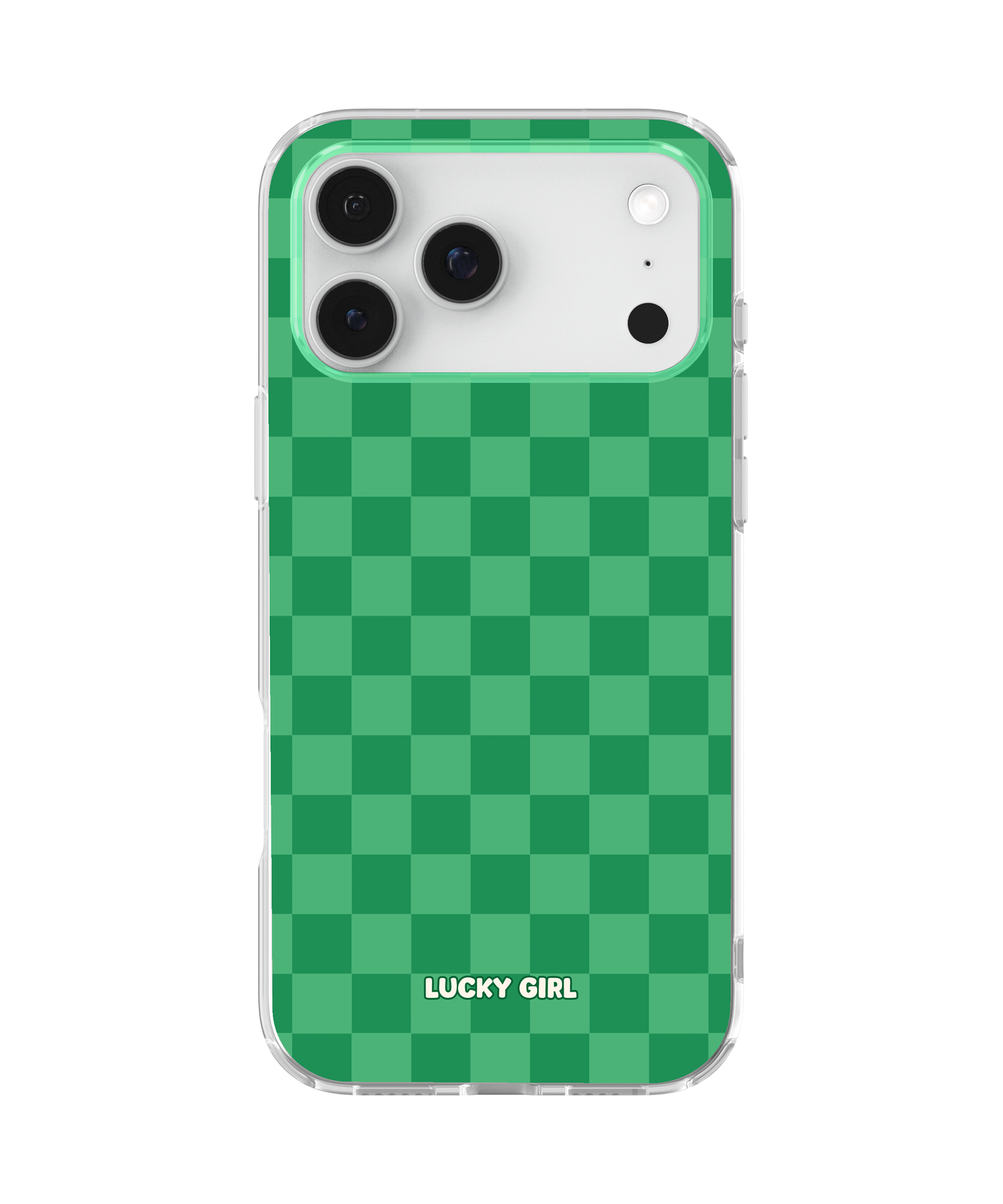Emerald City Checkers Clear Case Insert