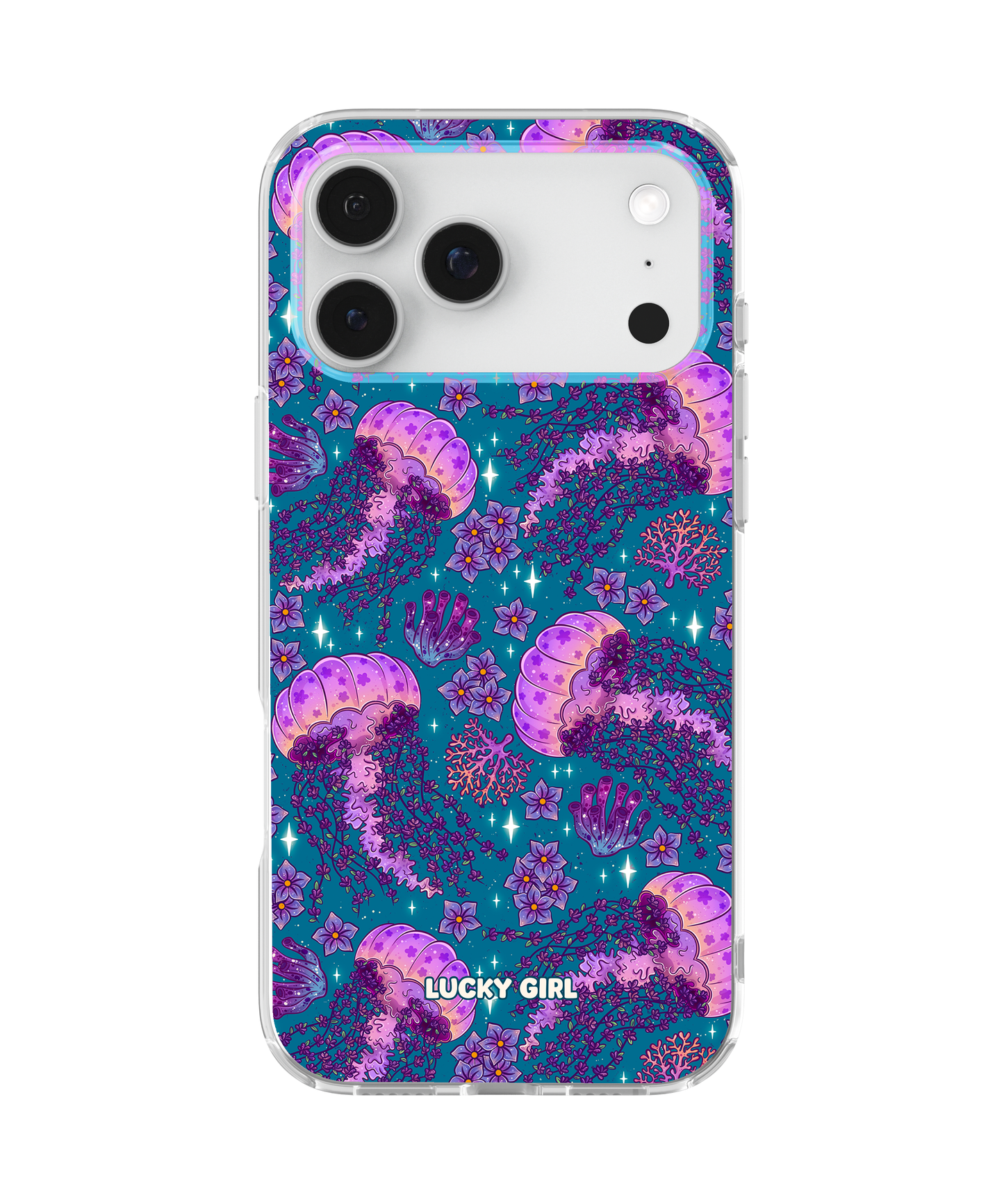 Jellyfish Dreams Clear Case Insert