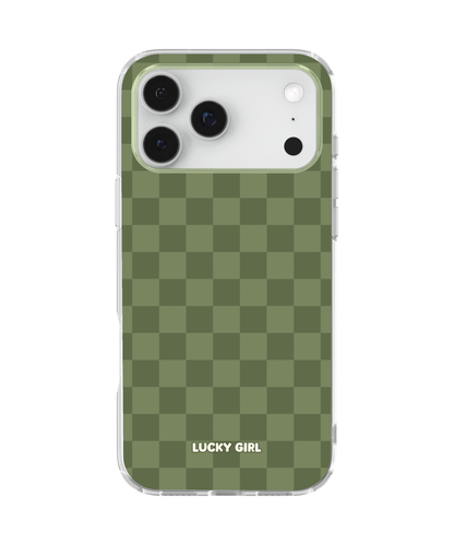 Moss Checkers Clear Case Insert