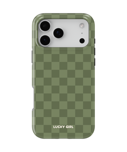 Moss Checkers Phone Case