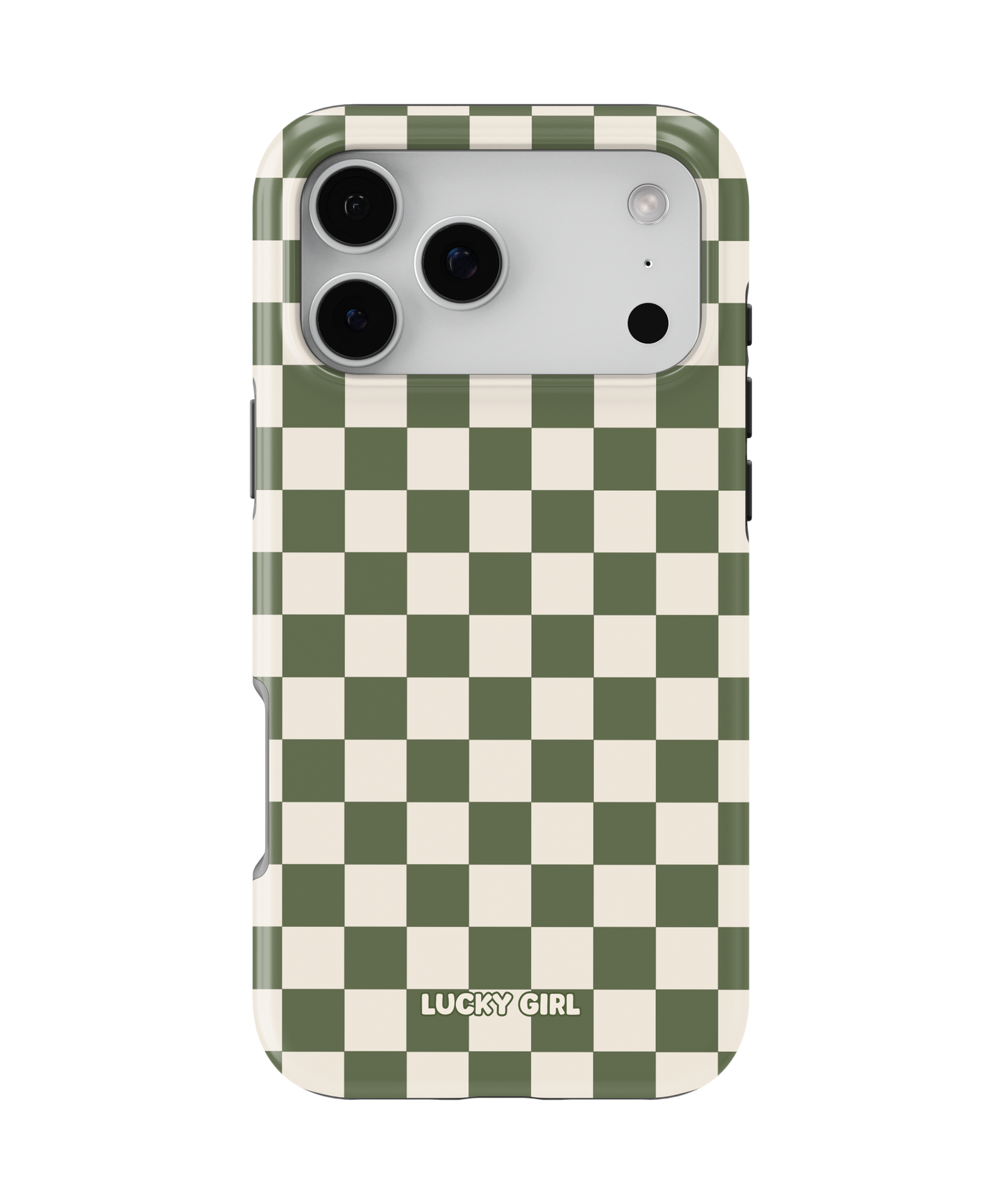 Moss Checkers II Phone Case