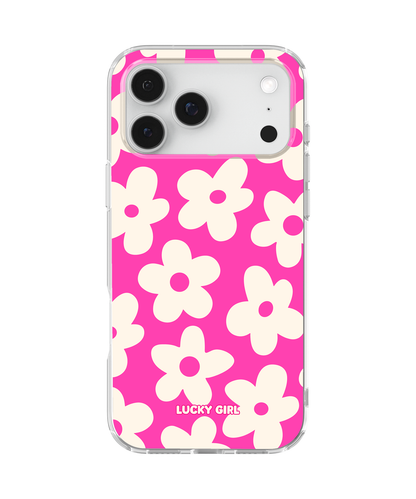 Raspberry Big Blooms Clear Case Insert