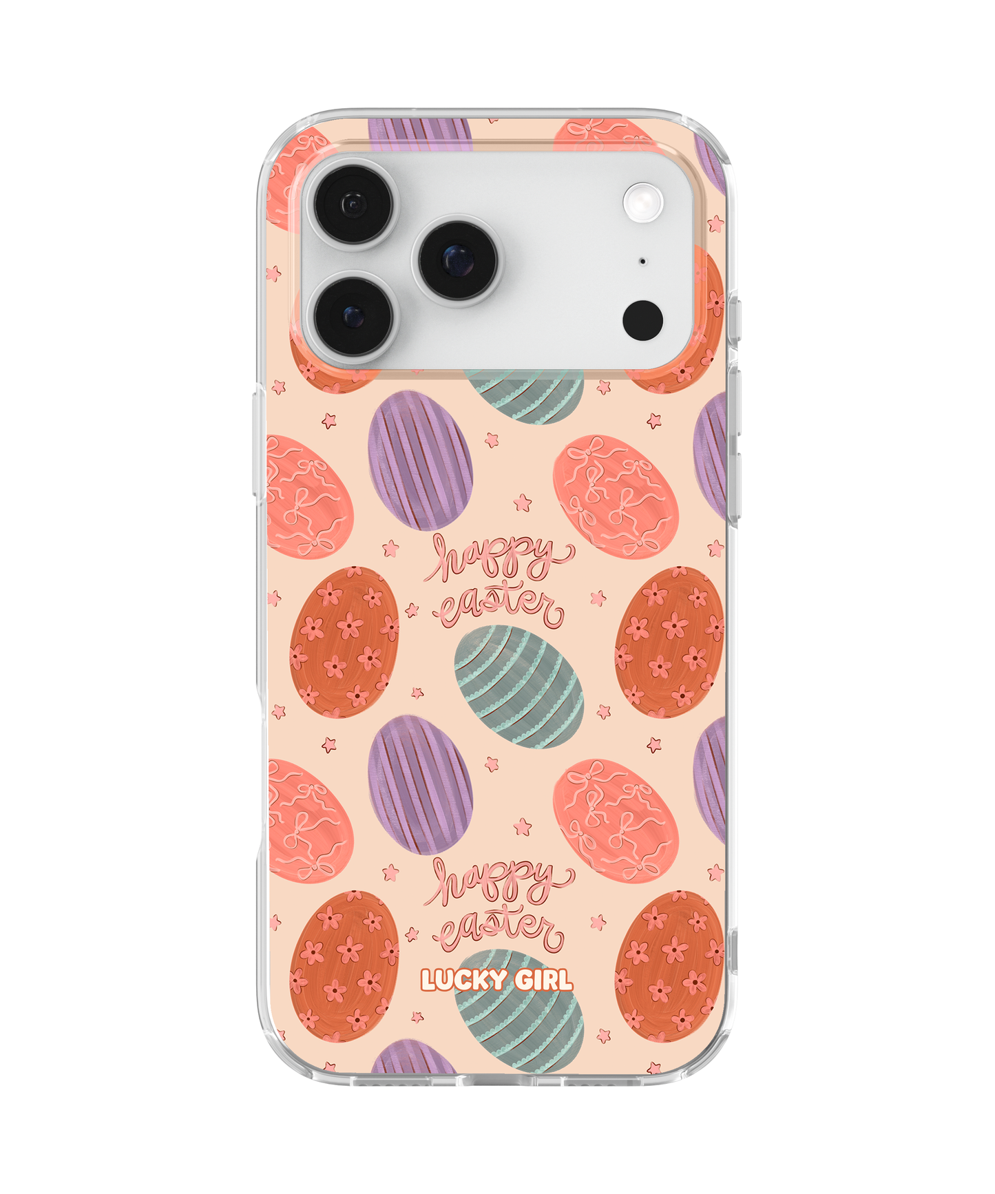 Easter Eggs Clear Case Insert