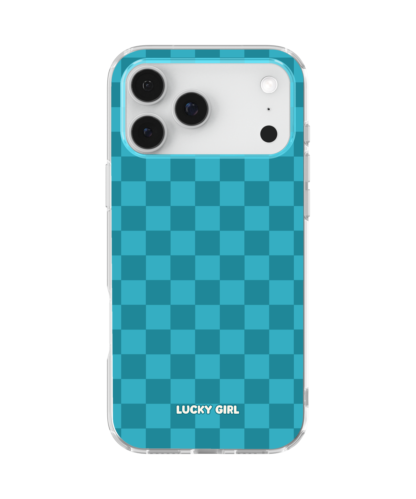 Mermaid Jewel Checkers Clear Case Insert