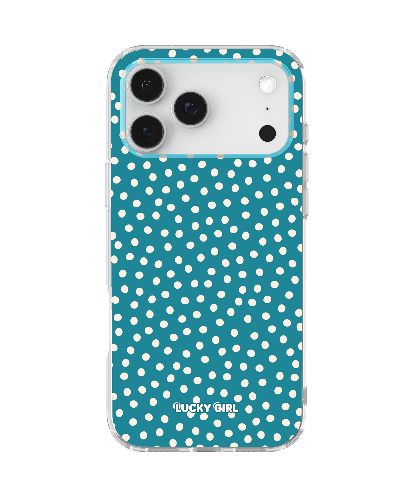 Mermaid Jewel Dots Clear Case Insert