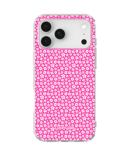 Raspberry Little Blooms Clear Case Insert