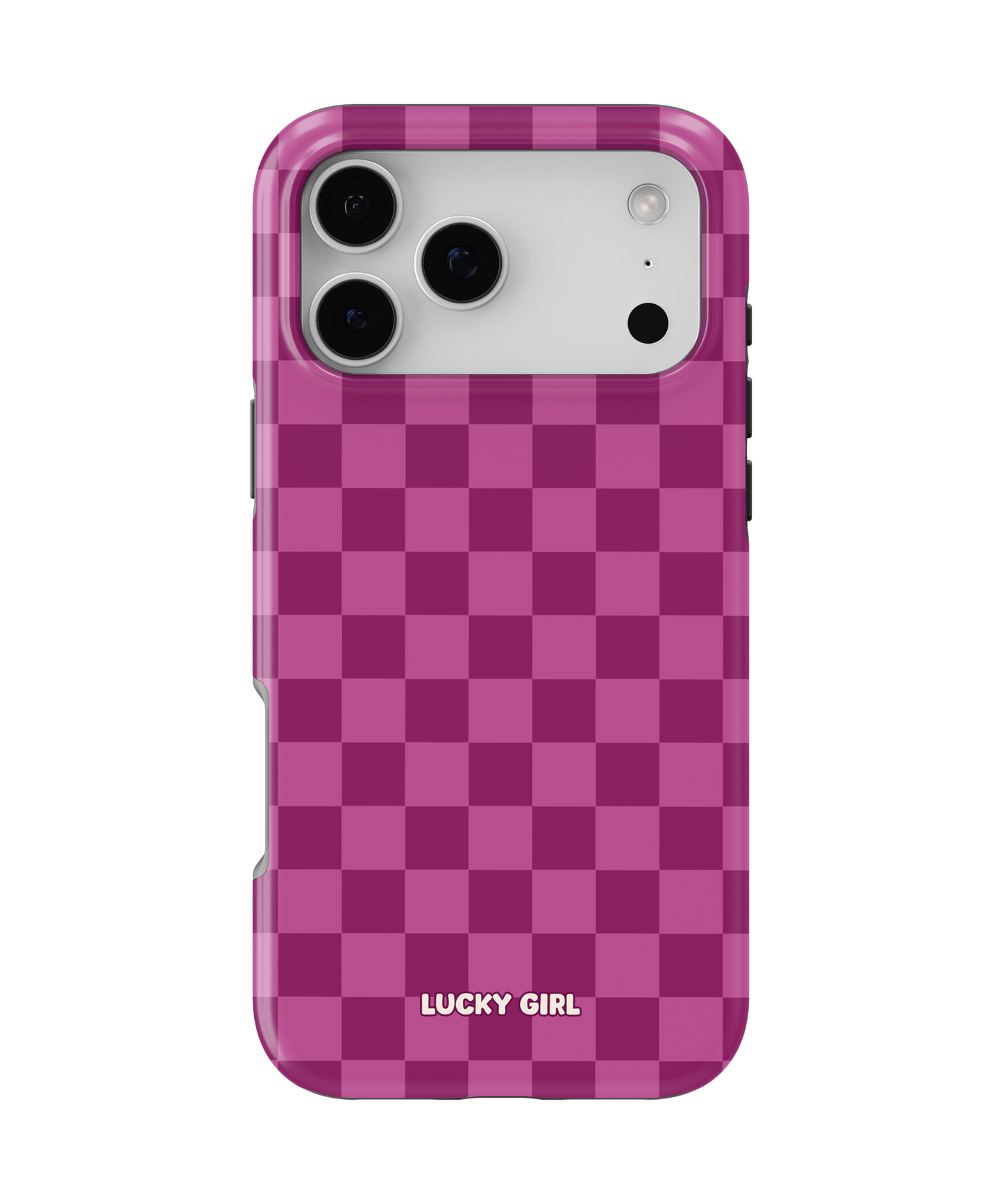 Velvet Checkers Phone Case