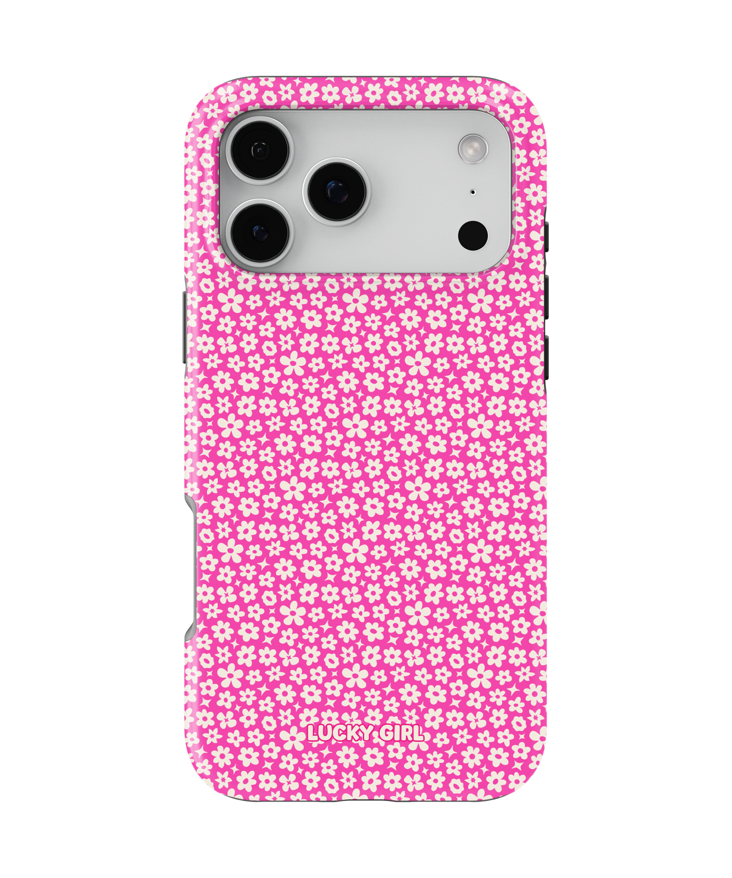 Raspberry Little Blooms Phone Case