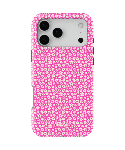 Raspberry Little Blooms Phone Case