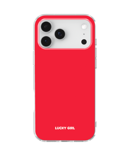 Vermillion Solids Clear Case Insert