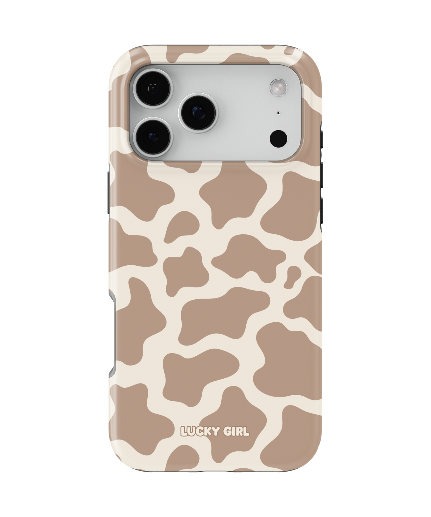 Chestnut Cow Print Phone Case