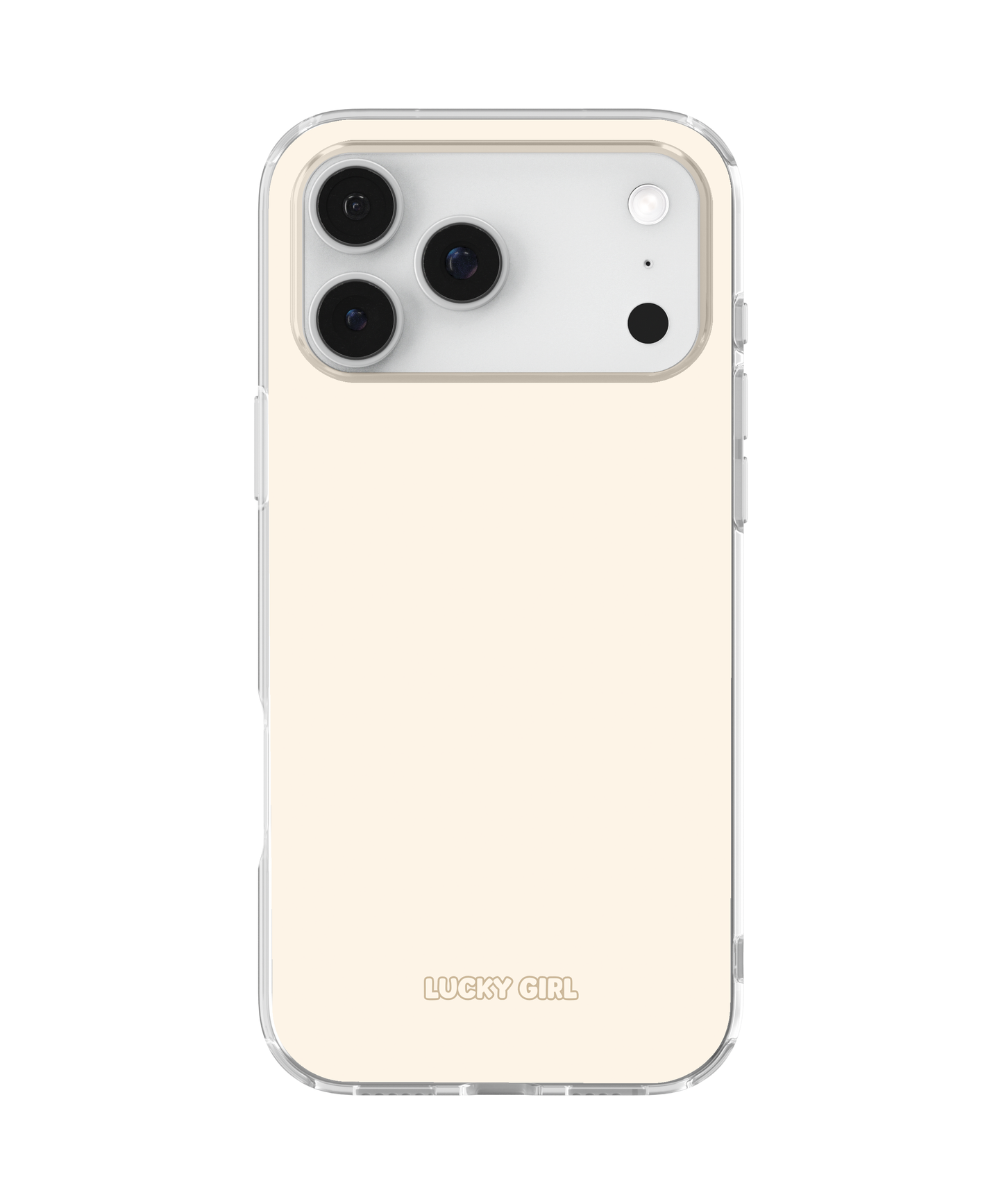 Vanilla Milkshake Solids Clear Case Insert