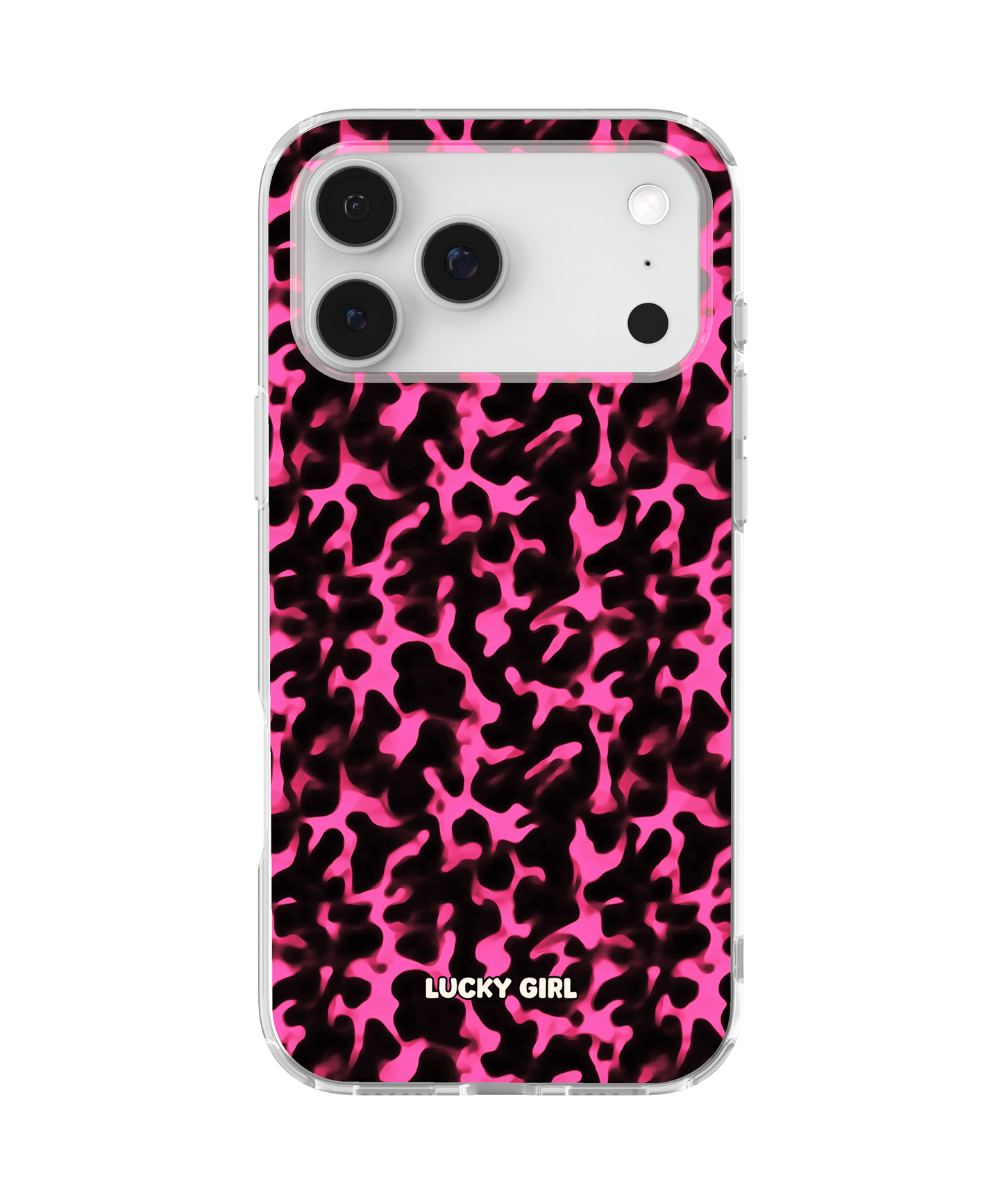 Raspberry Tortoise Clear Case Insert