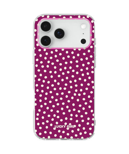 Velvet Dots Clear Case Insert