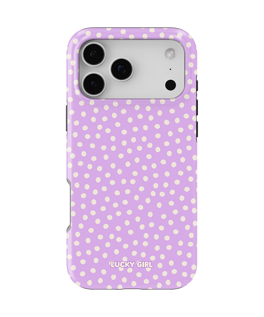 Lilac Dots Phone Case
