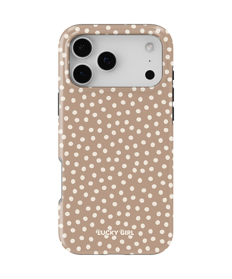 Chestnut Dots Phone Case
