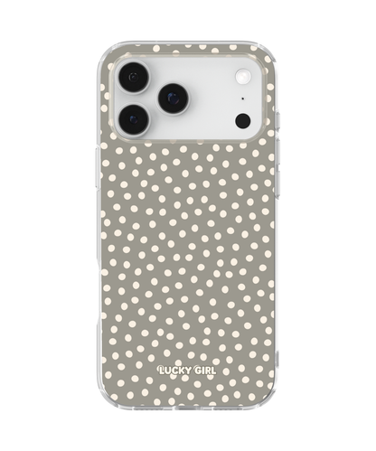 River Rock Dots Clear Case Insert