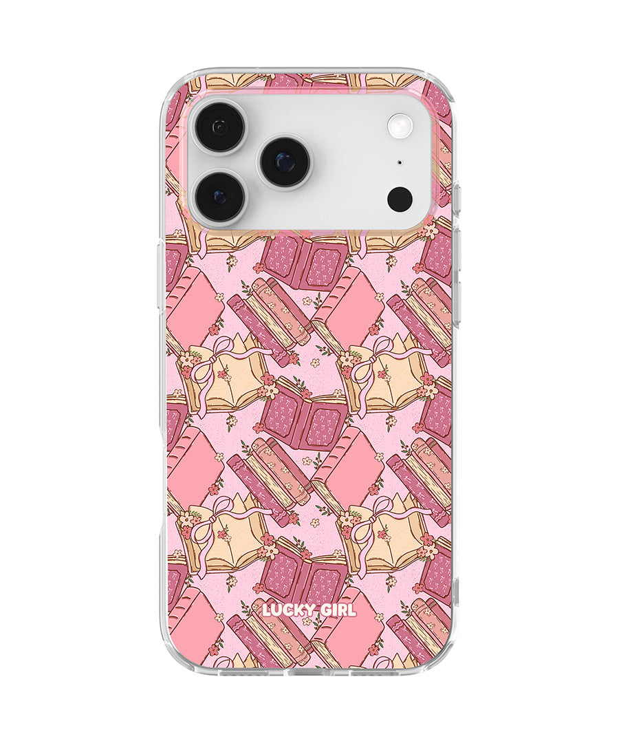 Pink Prose Clear Case Insert