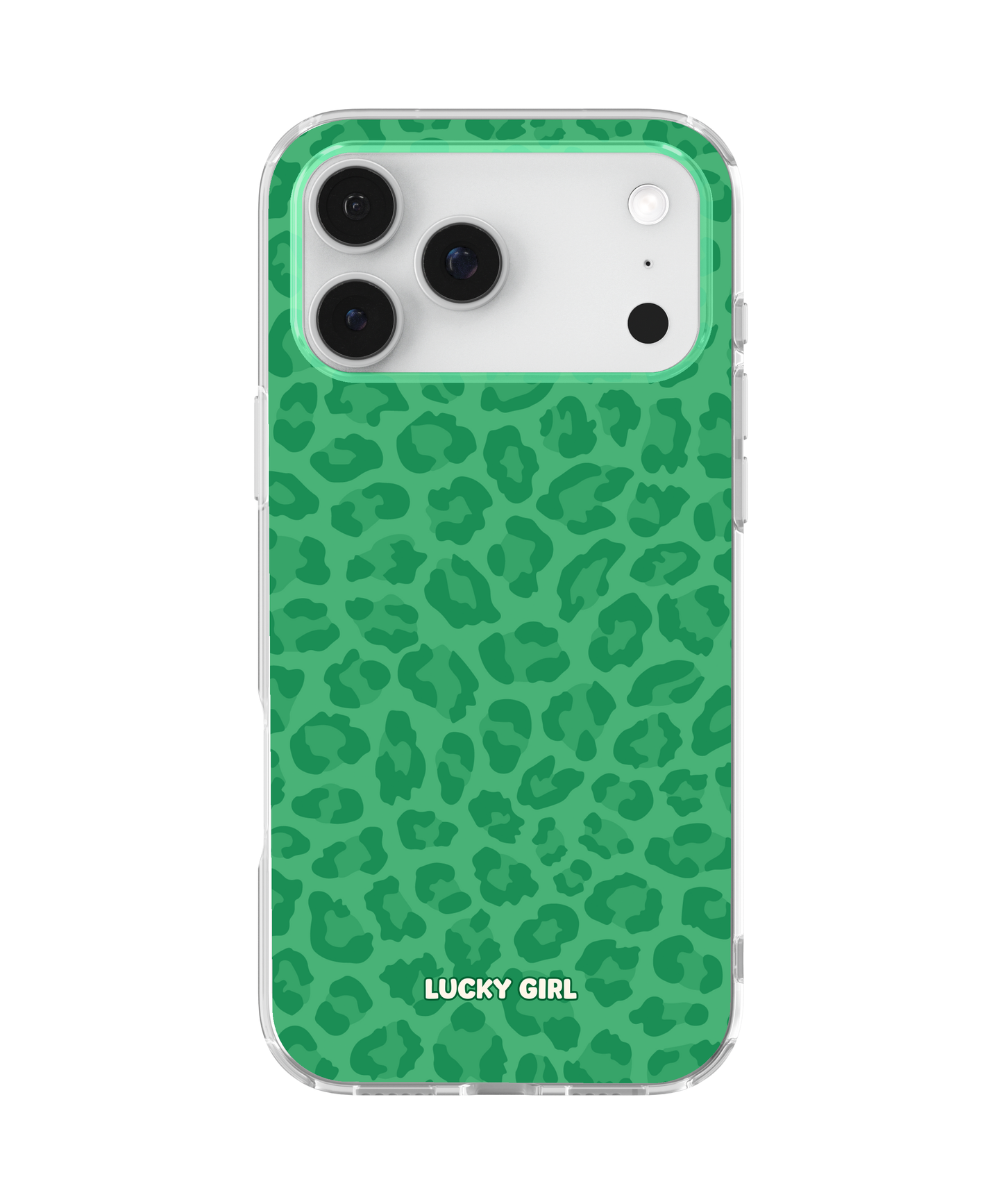 Emerald City Leopard Clear Case Insert