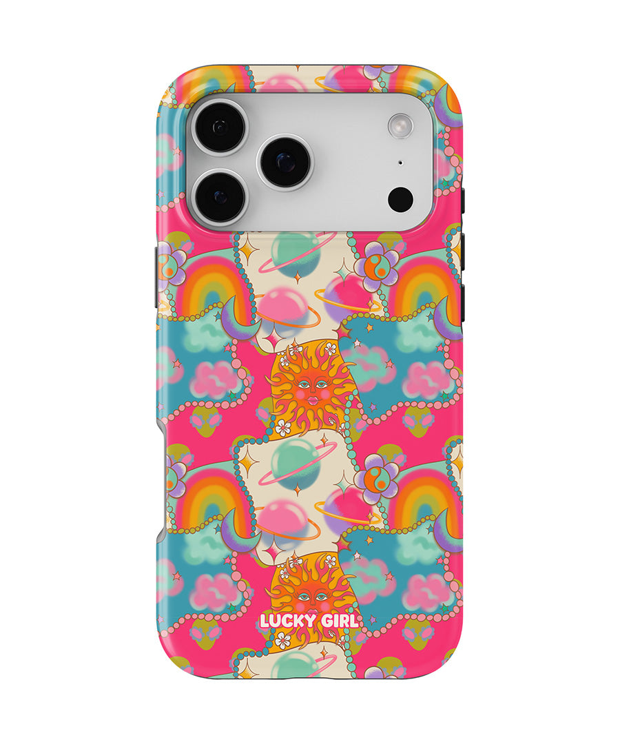 Neon Cosmos Phone Case