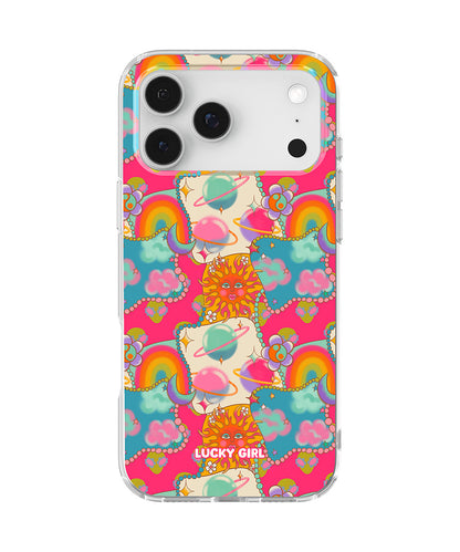 Neon Cosmos Clear Case Insert