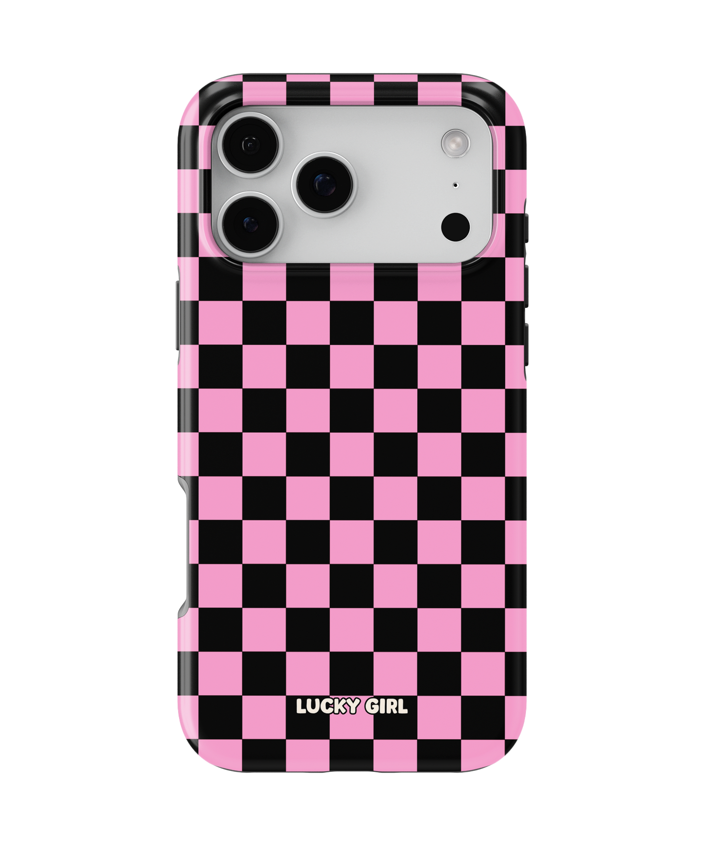 Bubblegum Checkers Phone Case