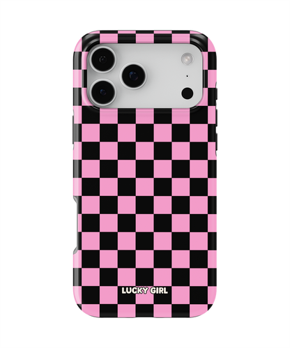 Bubblegum Checkers Phone Case