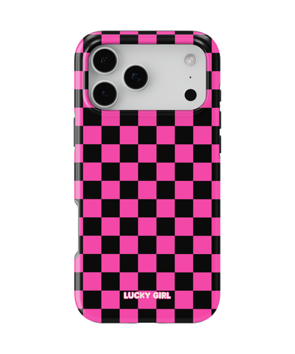 Raspberry Checkers Phone Case