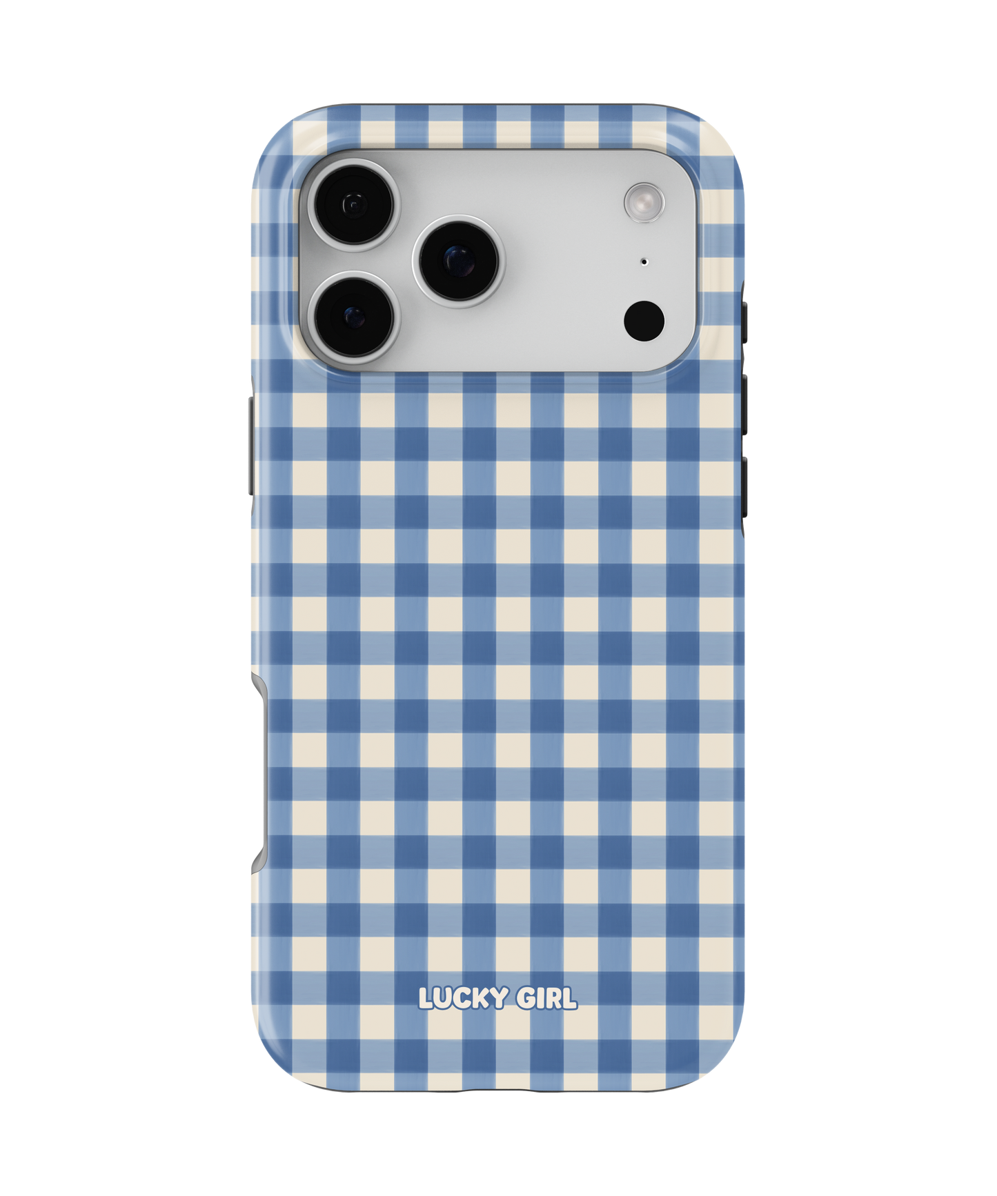 Blueberry Gingham Phone Case