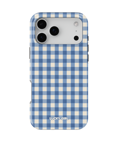 Blueberry Gingham Phone Case