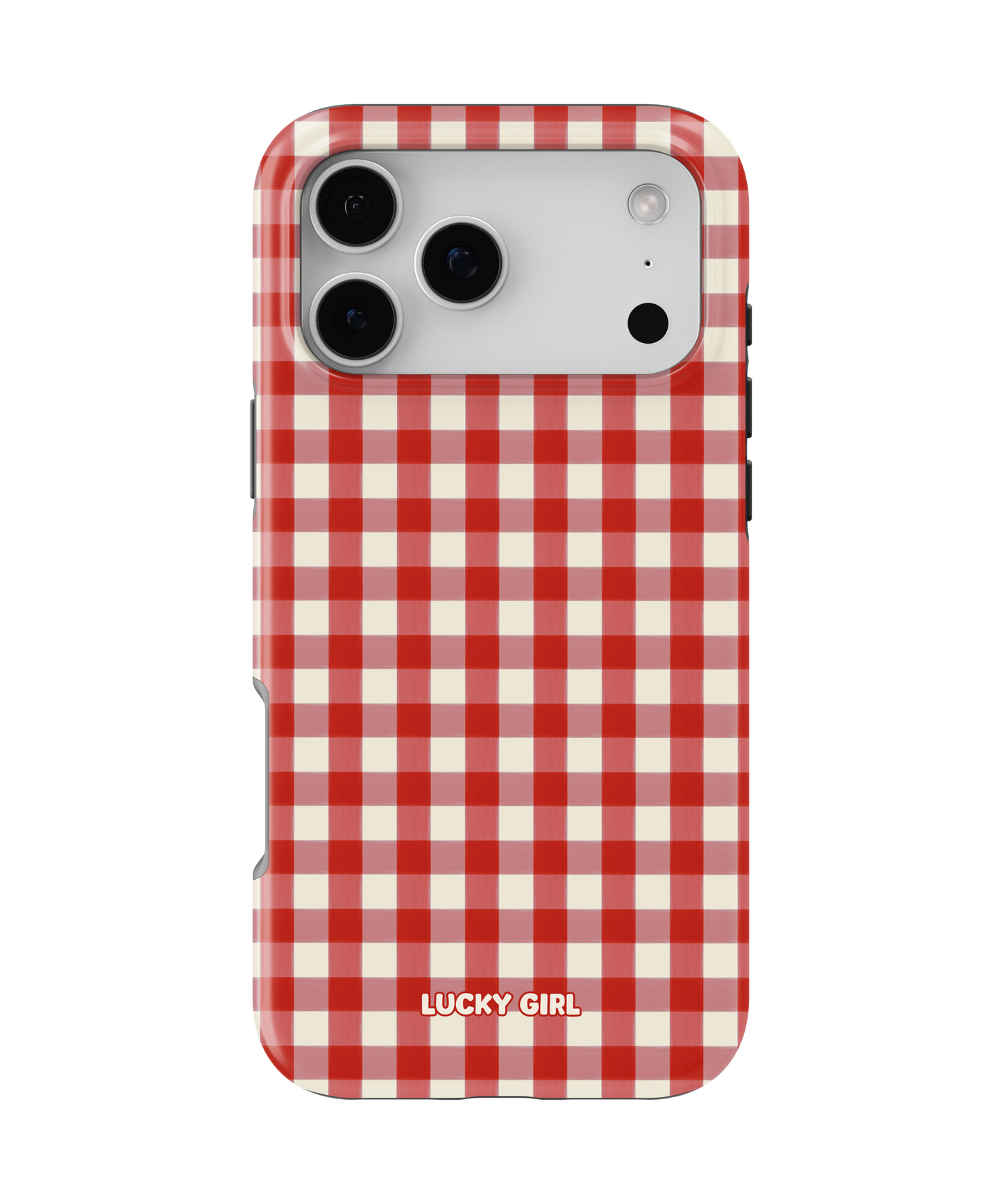Apple Gingham Phone Case
