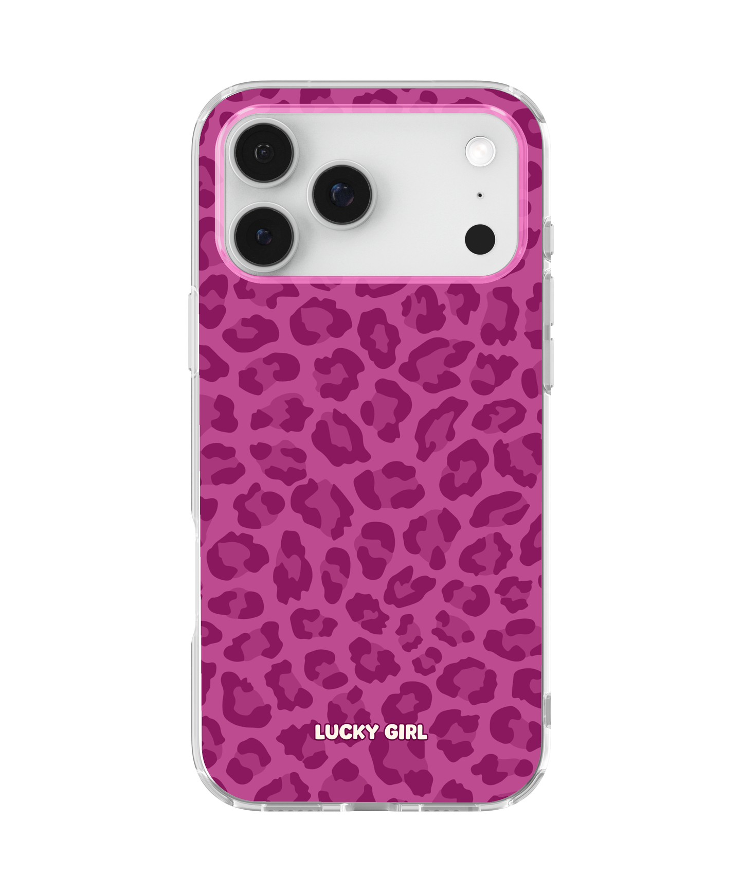 Velvet Leopard Clear Case Insert