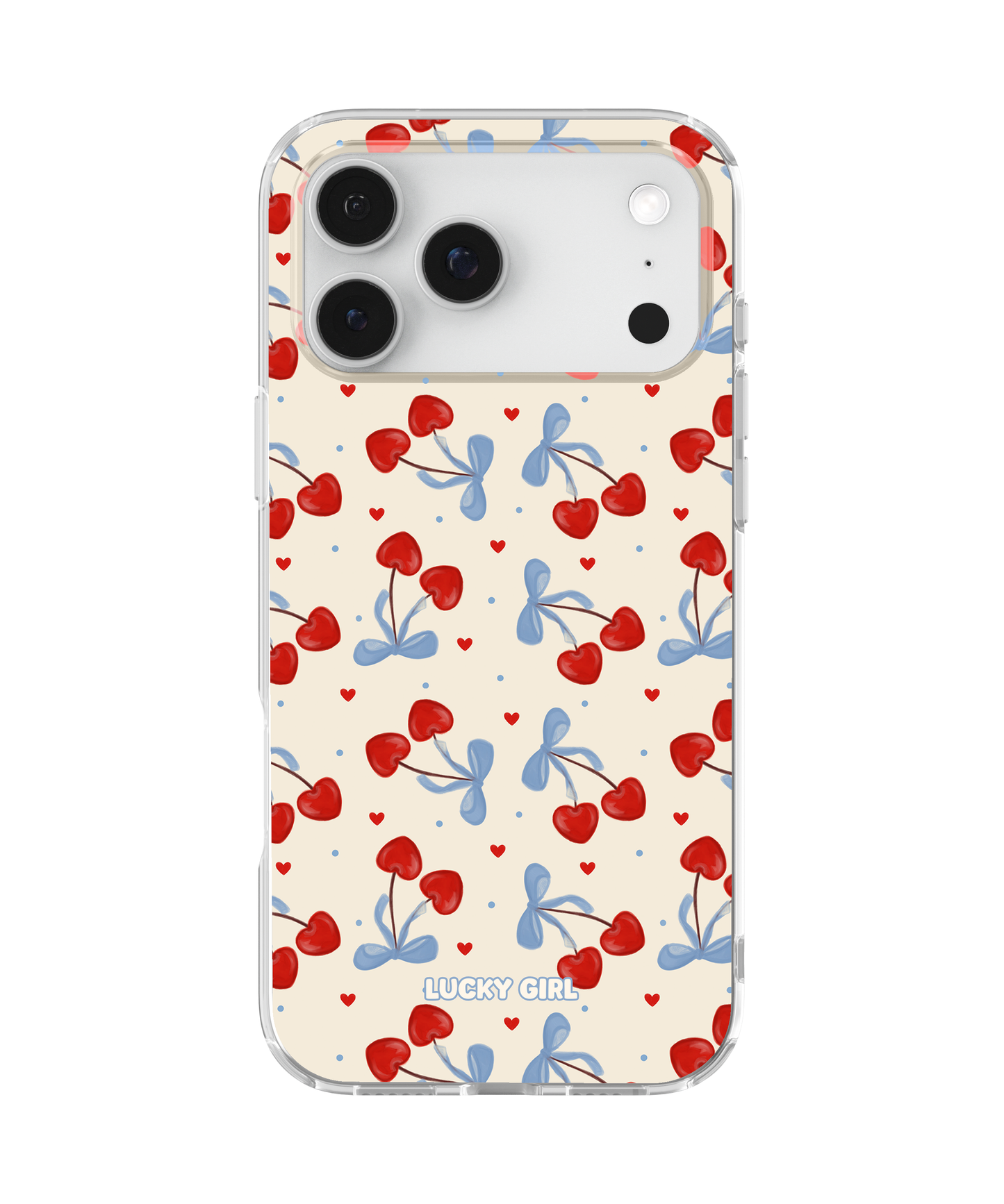 Cherry Cute Clear Case Insert