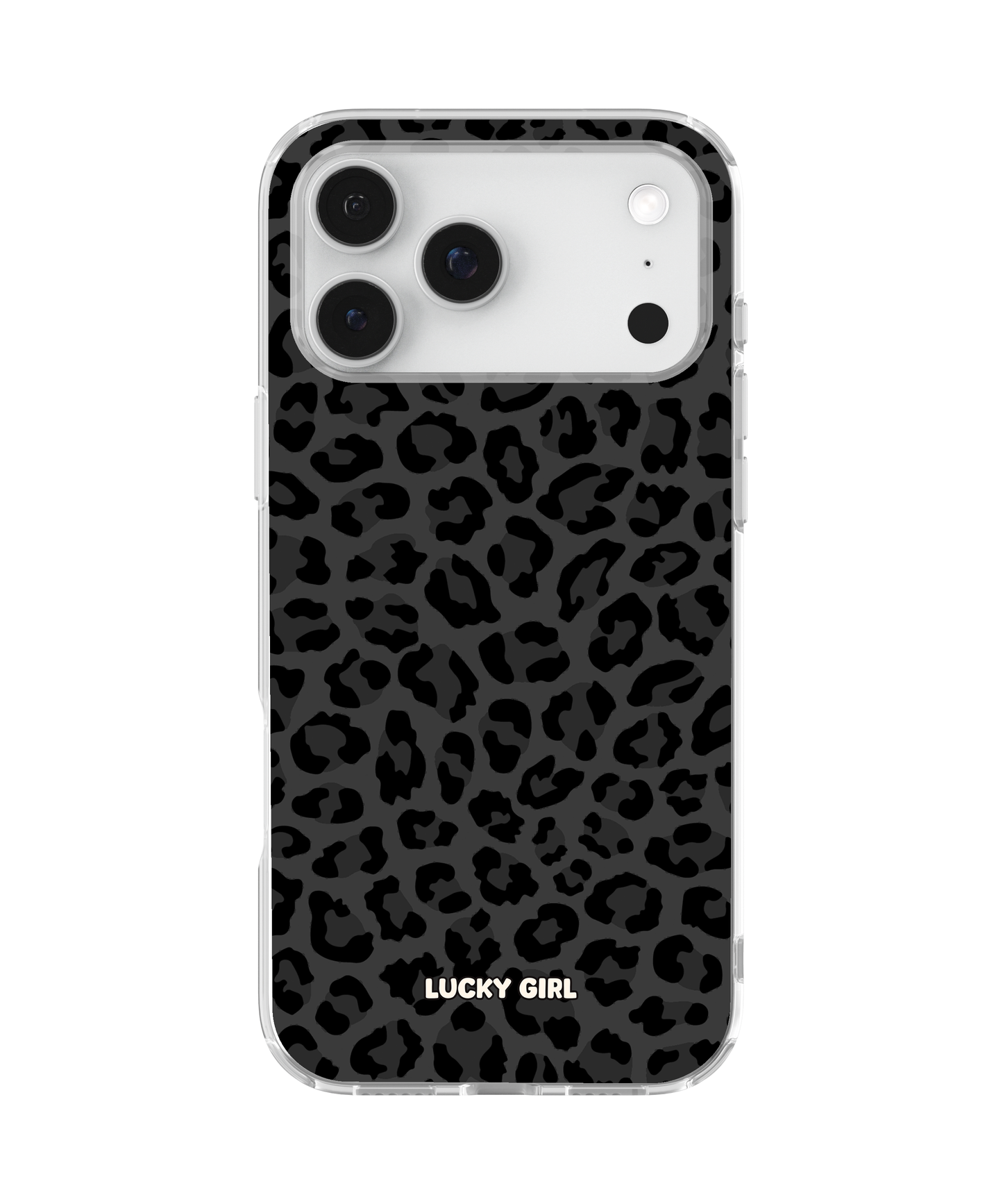 Onyx Leopard Clear Case Insert