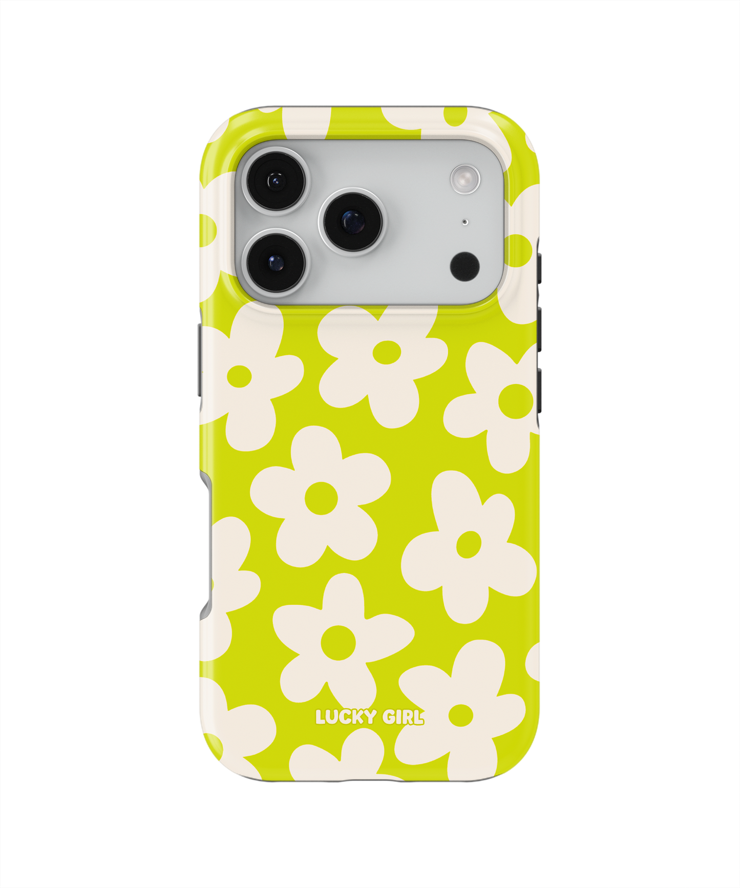 Electric Lime Big Blooms Phone Case
