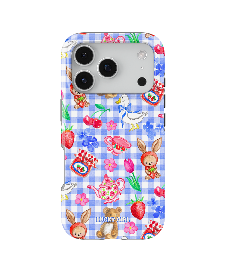 Gingham Goose Phone Case