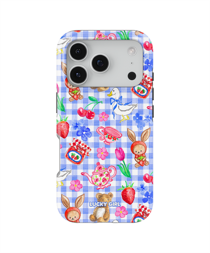 Gingham Goose Phone Case