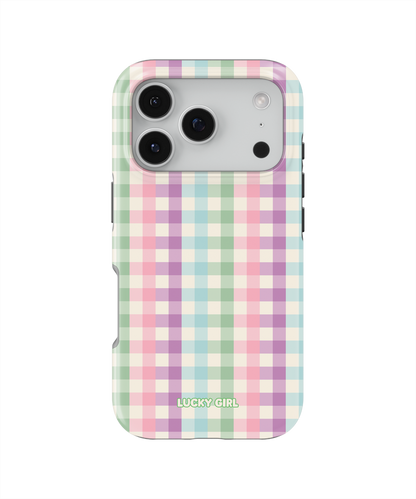 Pastel Gingham Phone Case