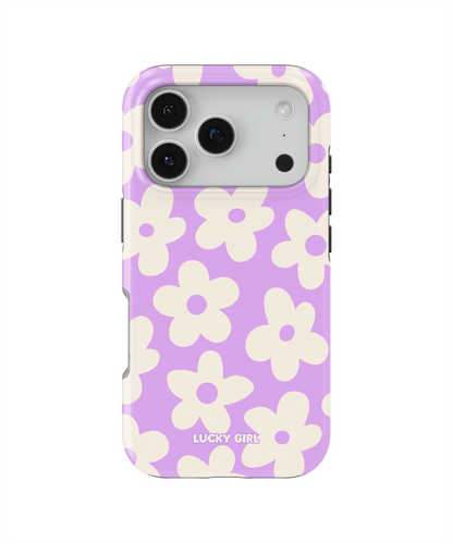Lavender Big Blooms Phone Case