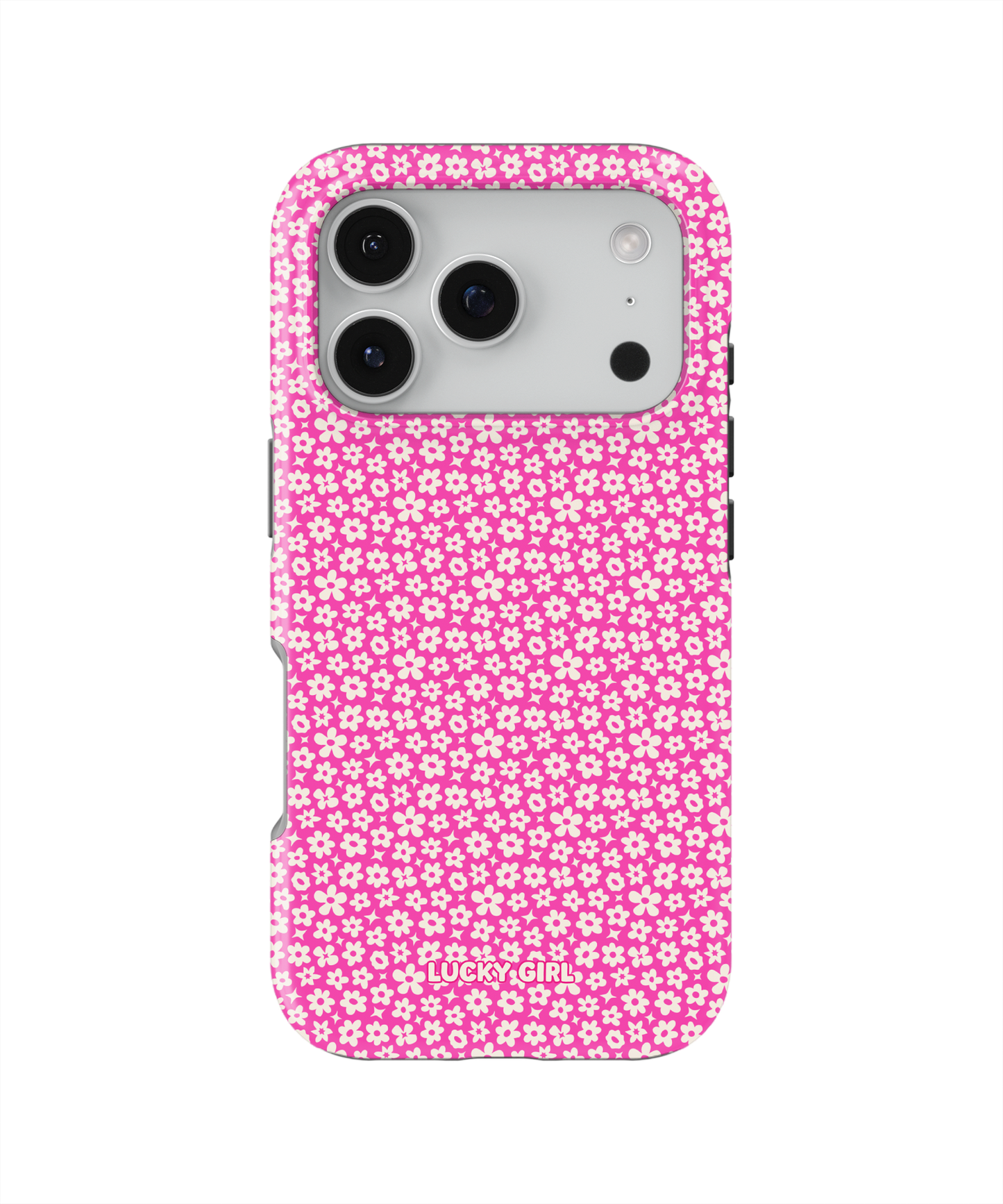 Raspberry Little Blooms Phone Case