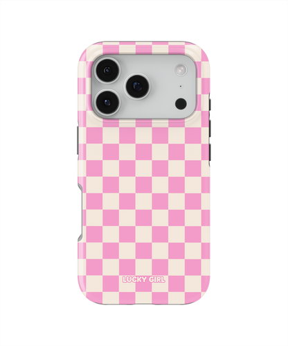 Bubblegum Checkers II Phone Case