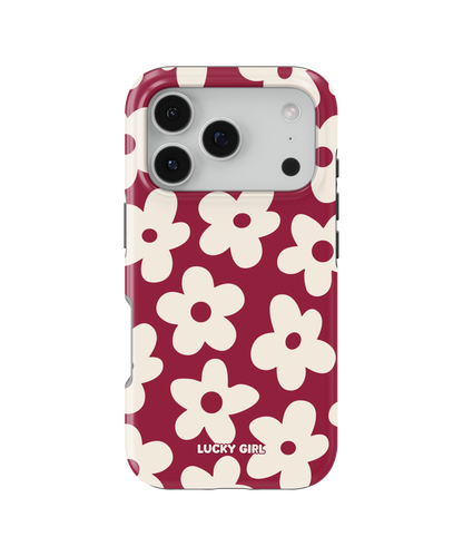Black Cherry Big Blooms Phone Case