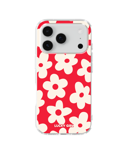 Vermillion Big Blooms Clear Case Insert