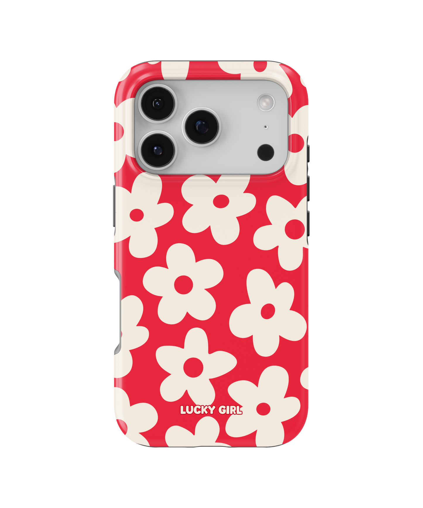 Vermillion Big Blooms Phone Case